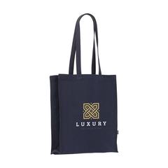 Vue Solid Bag Colour GRS Recycled Canvas (340 g/m²) sac de couleur bleu| Krokrodeal
