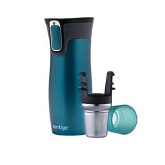 Vue Contigo® TEA Infuseur à thé de couleur gris| Krokrodeal