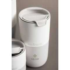 Vue Klean Kanteen Rise Recycled Tumbler 473 ml de couleur beige| Krokrodeal