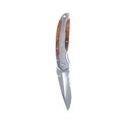 Vue Columbus couteau de survie de couleur marron| Krokrodeal