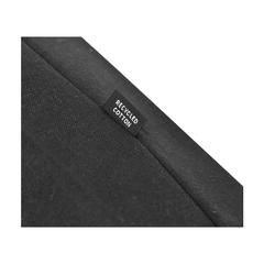 Vue Colour Square Bag GRS Recycled Cotton (150 g/m²) sac de couleur noir| Krokrodeal