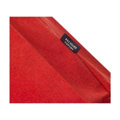 Vue Colour Square Bag GRS Recycled Cotton (150 g/m²) sac de couleur rouge| Krokrodeal