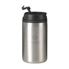 Vue Thermo Can RCS Recycled Steel 300 ml gobelet iso de couleur gris| Krokrodeal