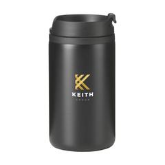 Vue Thermo Can RCS Recycled Steel 300 ml gobelet iso de couleur noir| Krokrodeal