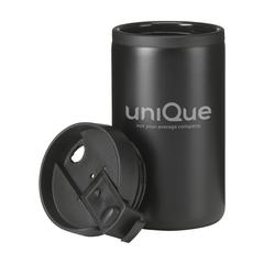 Vue Thermo Can RCS Recycled Steel 300 ml gobelet iso de couleur noir| Krokrodeal
