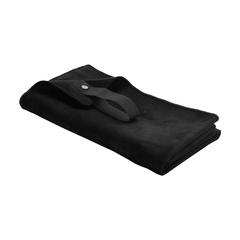 Vue Quick Dry Sports/Travel Towel serviette de sport de couleur noir| Krokrodeal