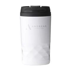Vue Graphic Mini Mug RCS Recycled Steel 250 ml gobelet iso de couleur blanc| Krokrodeal