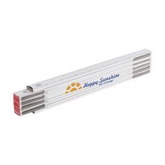 Vue Metric WoodPro mètre de couleur blanc| Krokrodeal