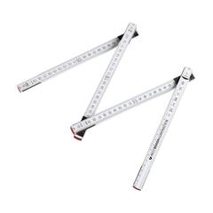 Vue Metric WoodPro mètre de couleur blanc| Krokrodeal
