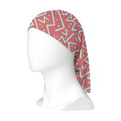Vue Bandana RPET Tour de cou en RPET avec marquage de couleur -| Krokrodeal