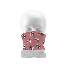 Vue Bandana Fleece tour de cou multifonctions de couleur blanc| Krokrodeal