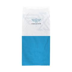 Vue Bandana Fleece tour de cou multifonctions de couleur bleu| Krokrodeal