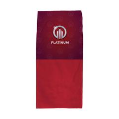 Vue Bandana Fleece tour de cou multifonctions de couleur rouge| Krokrodeal