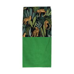 Vue Bandana Fleece tour de cou multifonctions de couleur vert| Krokrodeal