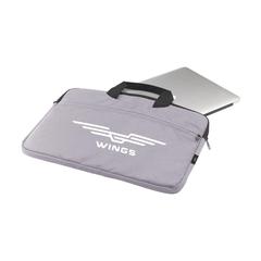 Vue Oliver 15,6 inch RPET Laptop Sleeve house ordinateur de couleur gris| Krokrodeal
