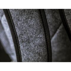 Vue PromoPack Felt Gym Bag sac à dos de couleur gris| Krokrodeal