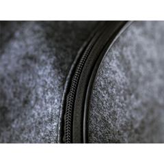 Vue PromoPack Felt Gym Bag sac à dos de couleur gris| Krokrodeal
