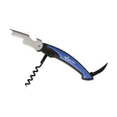 Vue Stylo Vino ouvre-bouteille de couleur bleu| Krokrodeal