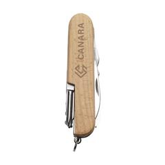 Vue Beechwood Couteau de poche de couleur marron| Krokrodeal