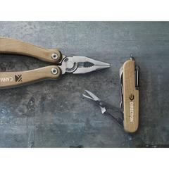Vue Beechwood Couteau de poche de couleur marron| Krokrodeal