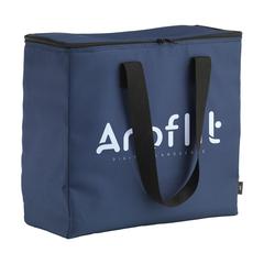 Vue RPET Freshcooler-XL sac isotherme de couleur bleu| Krokrodeal