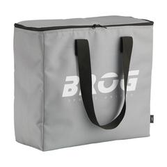 Vue RPET Freshcooler-XL sac isotherme de couleur gris| Krokrodeal