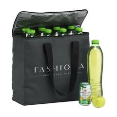 Vue RPET Freshcooler-XL sac isotherme de couleur noir| Krokrodeal