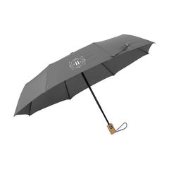 Vue Michigan parapluie pliable en RPET de 21 inch de couleur gris| Krokrodeal