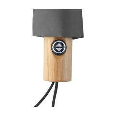 Vue Michigan parapluie pliable en RPET de 21 inch de couleur gris| Krokrodeal