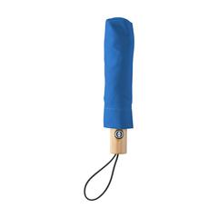 Vue Michigan parapluie pliable en RPET de 21 inch de couleur bleu| Krokrodeal