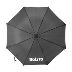 Vue Everest RPET parapluie 23 inch de couleur gris| Krokrodeal