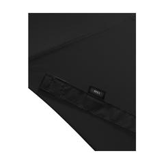 Vue Everest RPET parapluie 23 inch de couleur noir| Krokrodeal