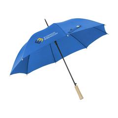 Vue Everest RPET parapluie 23 inch de couleur bleu| Krokrodeal