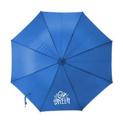 Vue Everest RPET parapluie 23 inch de couleur bleu| Krokrodeal