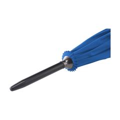 Vue Everest RPET parapluie 23 inch de couleur bleu| Krokrodeal