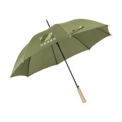 Vue Everest RPET parapluie 23 inch de couleur vert| Krokrodeal