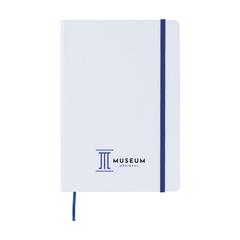 Vue WhiteNote A5 notebook de couleur bleu| Krokrodeal