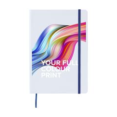Vue WhiteNote A5 notebook de couleur bleu| Krokrodeal