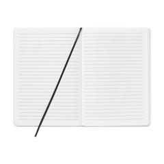 Vue WhiteNote A5 notebook de couleur noir| Krokrodeal