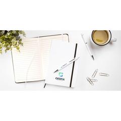 Vue WhiteNote A5 notebook de couleur noir| Krokrodeal