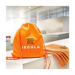 Vue PromoBag 190T sac à dos de couleur orange| Krokrodeal