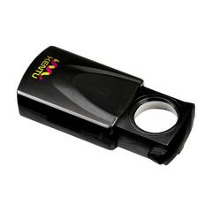 Vue Loupe Compact loupe de couleur noir| Krokrodeal