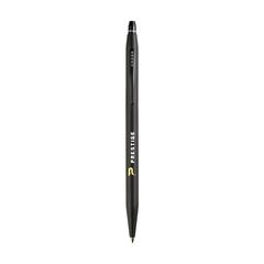 Vue CrossClick stylo de couleur noir| Krokrodeal