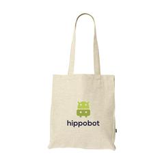 Vue Melange Shopper GRS Recycled Canvas (280 g/m²) sac de couleur beige| Krokrodeal