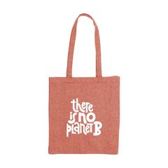 Vue Melange Shopper GRS Recycled Canvas (280 g/m²) sac de couleur rouge| Krokrodeal