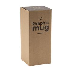 Vue Graphic Mug 300 ml gobelet thermos de couleur gris| Krokrodeal