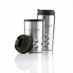 Vue Graphic Mug 300 ml gobelet thermos de couleur gris| Krokrodeal