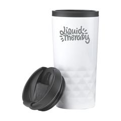 Vue Graphic Mug 300 ml gobelet thermos de couleur blanc| Krokrodeal