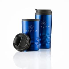 Vue Graphic Mug 300 ml gobelet thermos de couleur bleu| Krokrodeal
