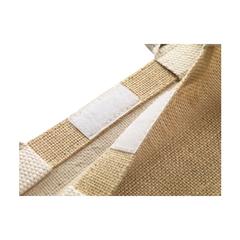 Vue Gerona Jute Shopper sac shopping de couleur beige| Krokrodeal
